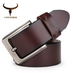 Men's Leather Belt (Multiple Colors)