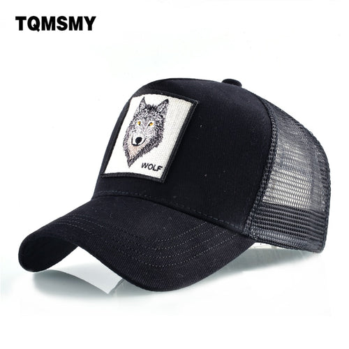 Trucker Style Baseball Caps Breathable Mesh Snapback Caps (Unisex)