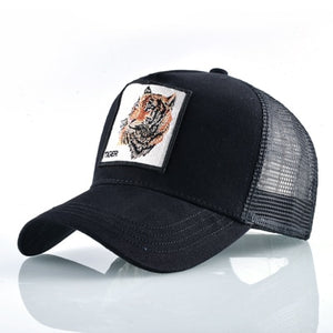 Trucker Style Baseball Caps Breathable Mesh Snapback Caps (Unisex)