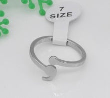 Load image into Gallery viewer, Semicolon Ring for Girls: Adjustable Ring Inspirational Jewelry - Great Graduation Gift