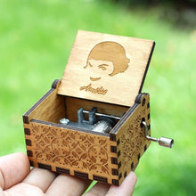 Load image into Gallery viewer, Antique Carved  Music Box Game of Thrones Music Box Star War Godfather Wooden Hand Crank Theme Music Caixa De Musica