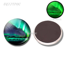 Load image into Gallery viewer, Northern Lights Refrigerator Magnets Glow In The Dark