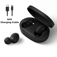 Load image into Gallery viewer, Wireless Bluetooth Earphones Stereo Bass Bluetooth 5.0 With Mic Handsfree Earbuds AI Control