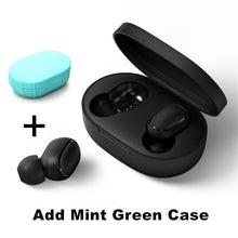 Load image into Gallery viewer, Wireless Bluetooth Earphones Stereo Bass Bluetooth 5.0 With Mic Handsfree Earbuds AI Control