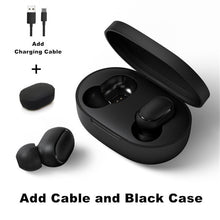 Load image into Gallery viewer, Wireless Bluetooth Earphones Stereo Bass Bluetooth 5.0 With Mic Handsfree Earbuds AI Control