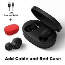 Load image into Gallery viewer, Wireless Bluetooth Earphones Stereo Bass Bluetooth 5.0 With Mic Handsfree Earbuds AI Control