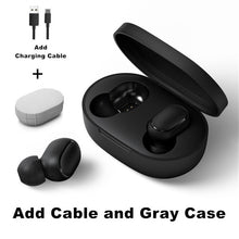 Load image into Gallery viewer, Wireless Bluetooth Earphones Stereo Bass Bluetooth 5.0 With Mic Handsfree Earbuds AI Control