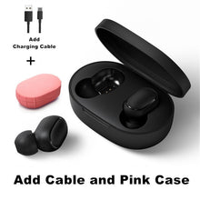 Load image into Gallery viewer, Wireless Bluetooth Earphones Stereo Bass Bluetooth 5.0 With Mic Handsfree Earbuds AI Control